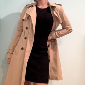 Rain trench coat